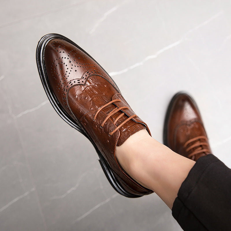 Trendy Hair Stylist Leather Shoes