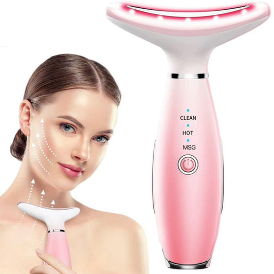 Facial & Neck Massager Device
