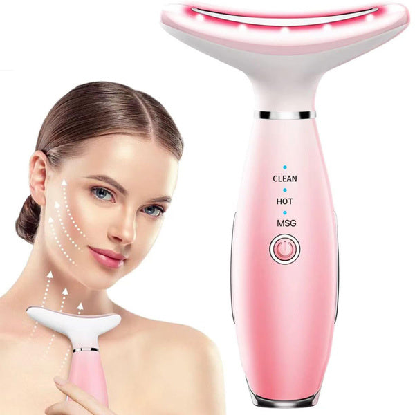 Facial & Neck Massager Device