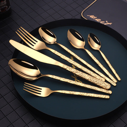 Royal Textured Steak Cutlery Set