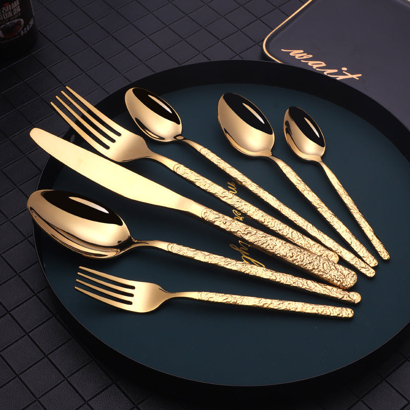 Royal Textured Steak Cutlery Set