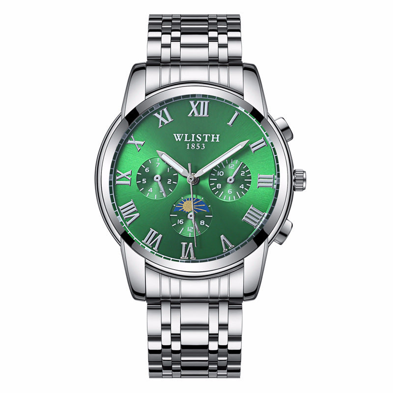 Men’s Business Waterproof Nightlight Watch