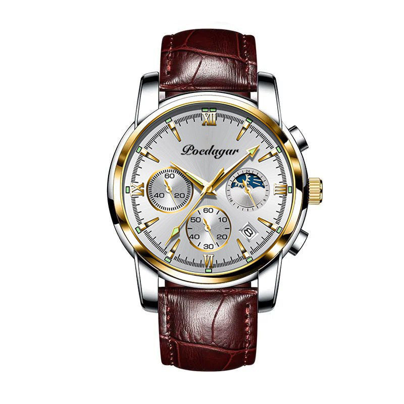 Men's Luminous Waterproof Quartz Watch