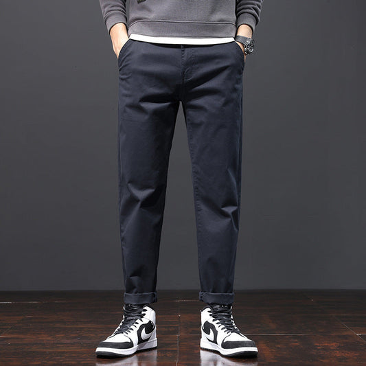 Plus Size Loose Straight Men's Pants