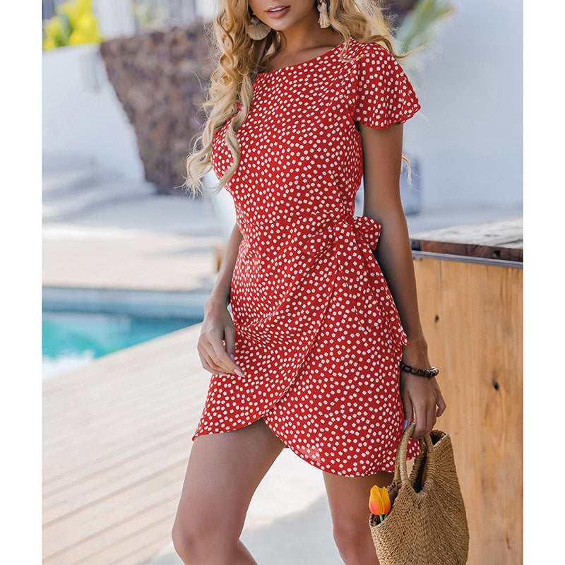Elegant Stitch Detail Dress