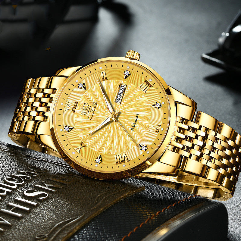 Automatic Mechanical Luminous Diamond Watch