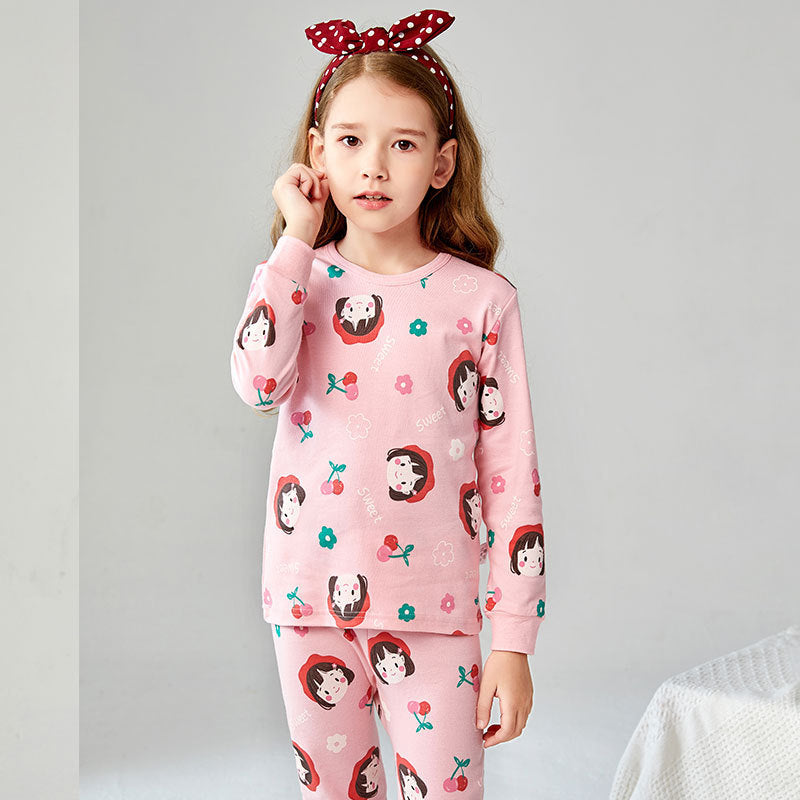 Kids Cotton Underwear Pajama Set