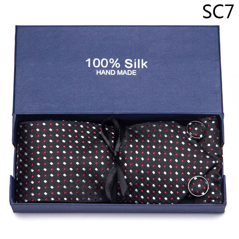 Men's Business Formal Tie Set