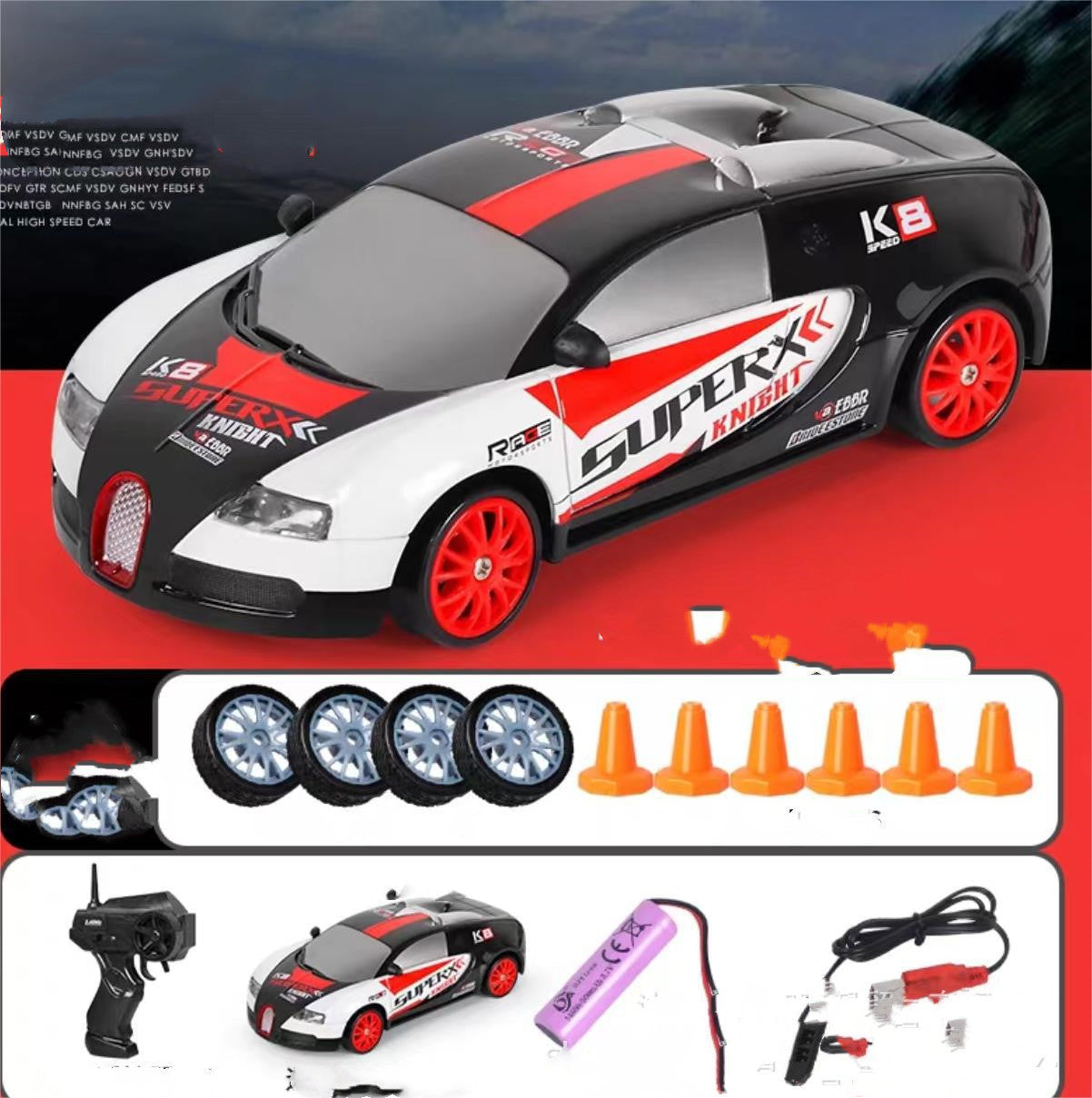 2.4G 4WD RC Drift Car Toy