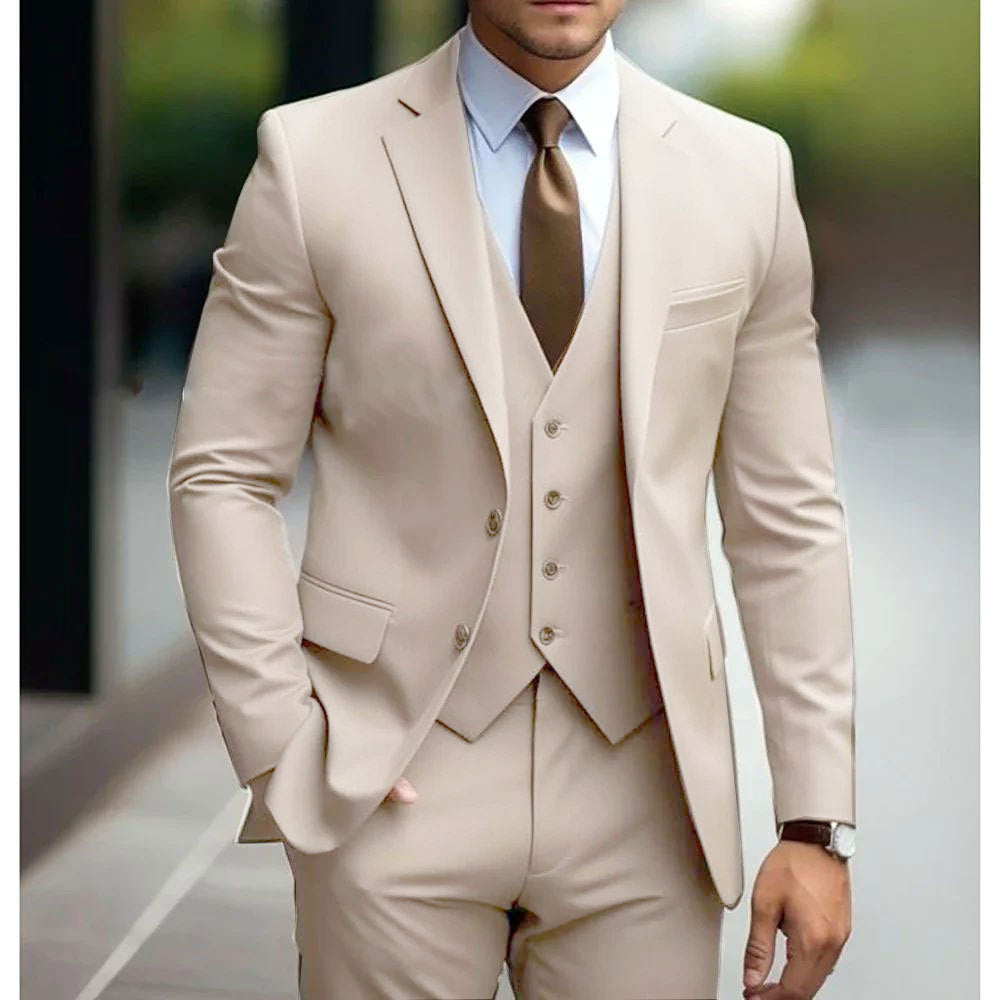 Men’s Wedding Business Three-piece Suit