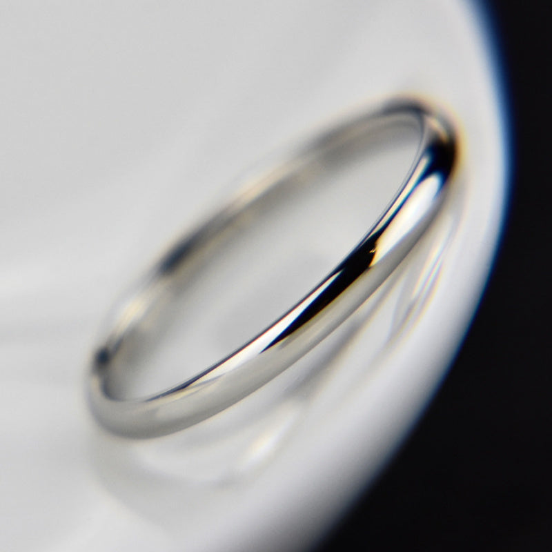 Simple Titanium Steel Ring