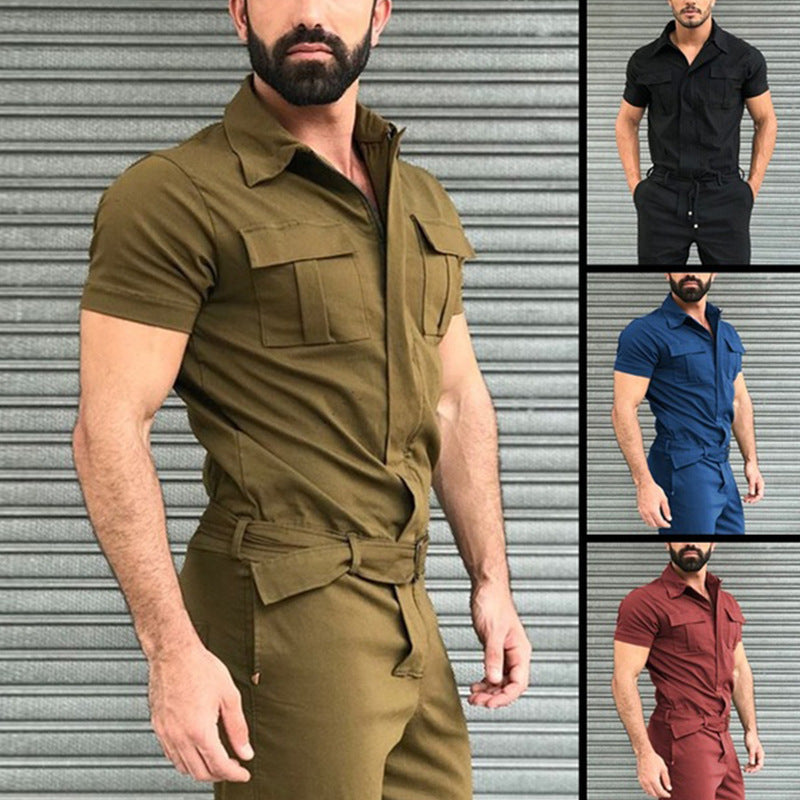 Men's One-piece Pants Suit
