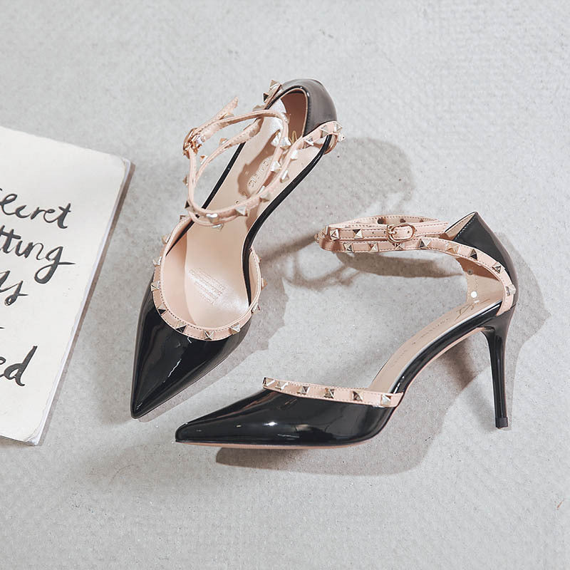 Women’s Spring Style Matching High Heels