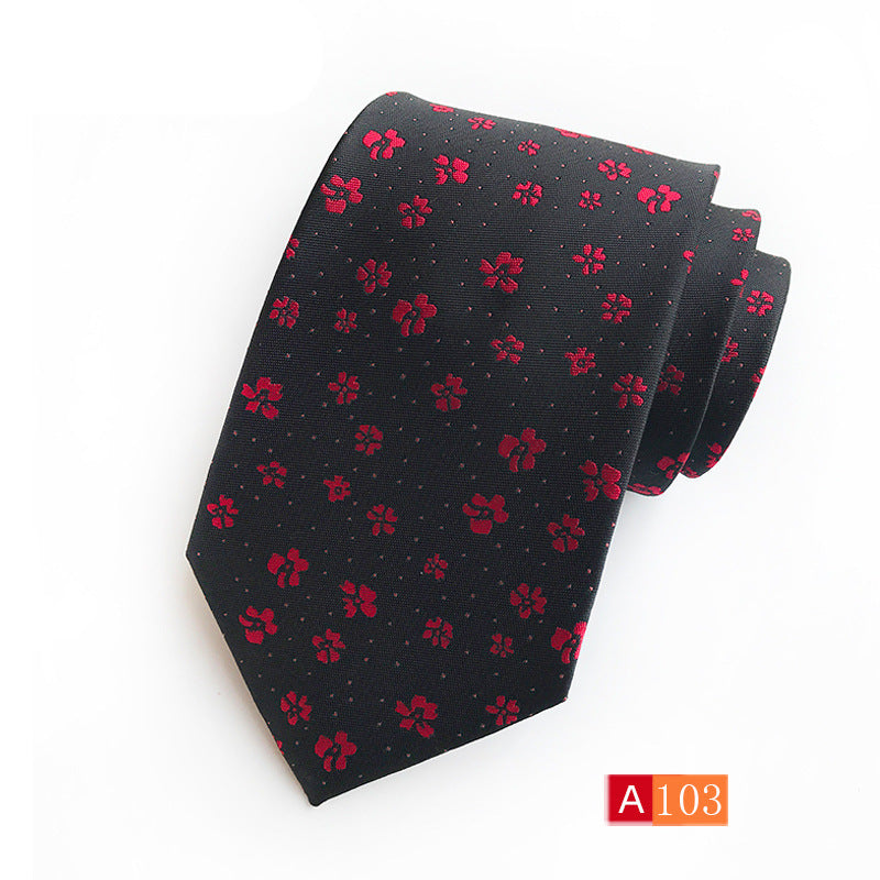 Men's Formal Jacquard Polyester Tie