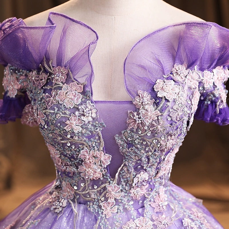 Elegant Solo Performance Dress
