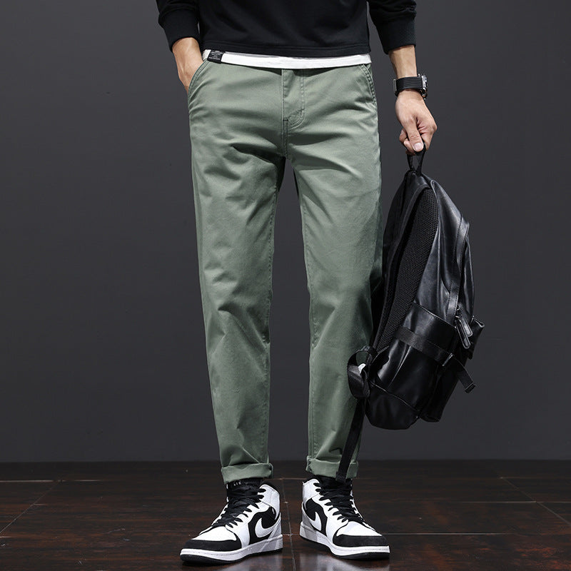 Plus Size Loose Straight Men's Pants