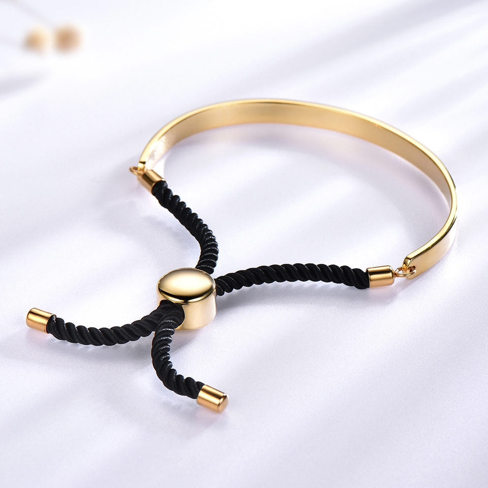 S925 Silver Braided Anniversary Bracelet