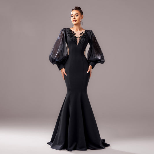 Elegant Fishtail Sheath Dress