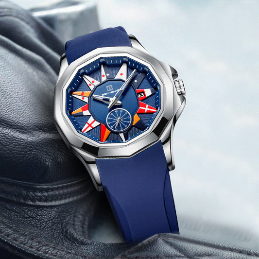Men's Sports Quartz Watch Waterproof