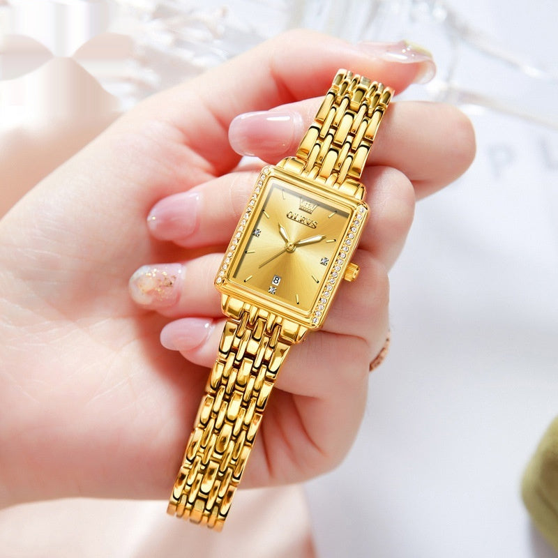 Women's Simple Square OLEVS Watch