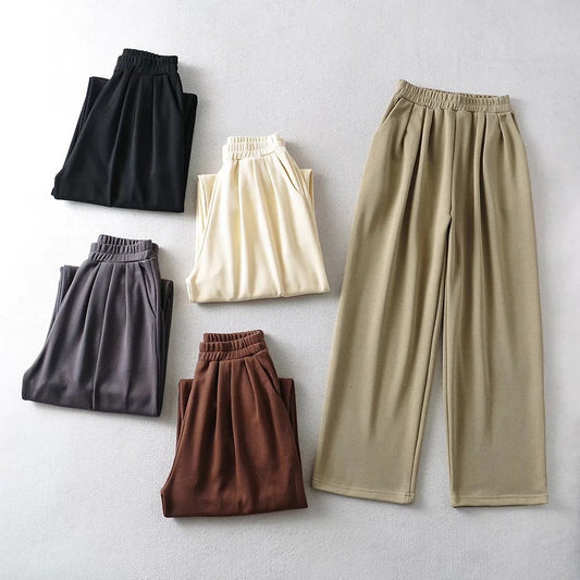 Loose Slim Straight Pants