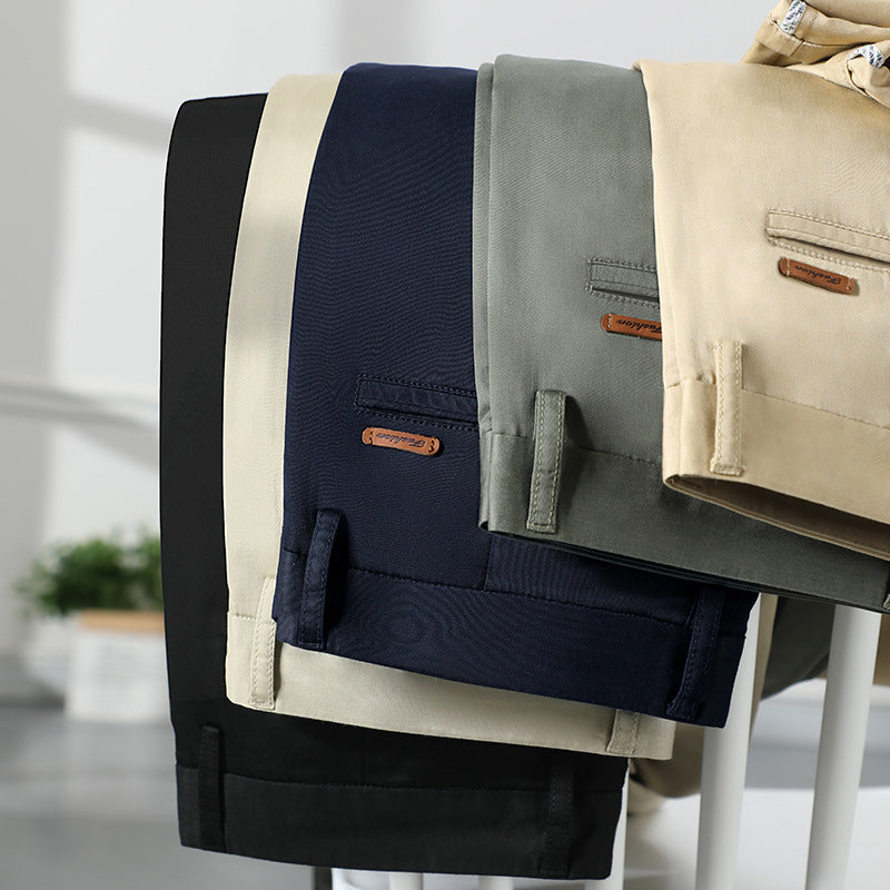 Men’s Summer Business Loose Trousers