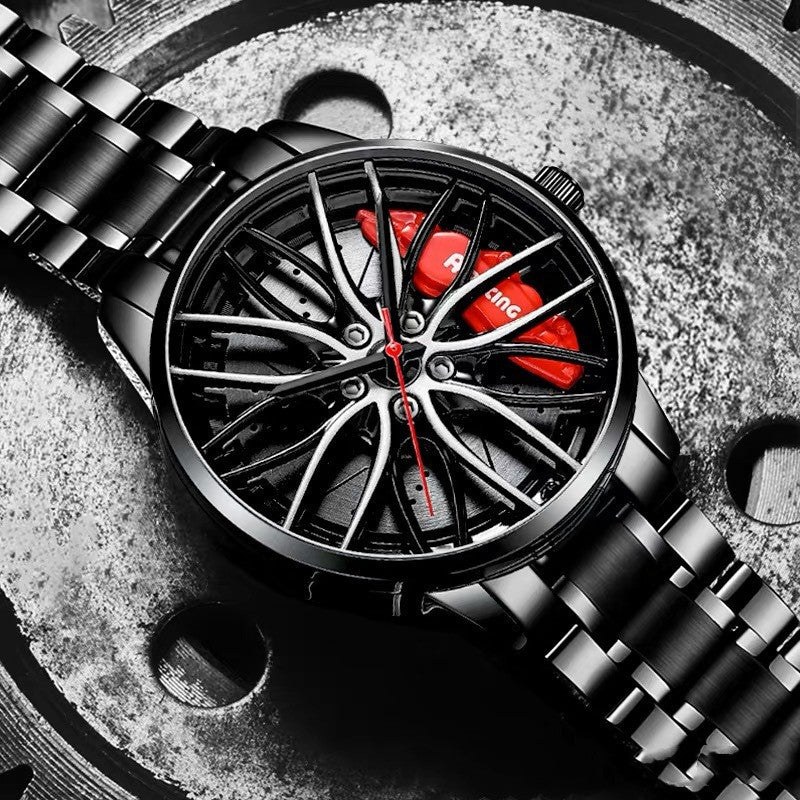Automatic Waterproof Wheel Watch