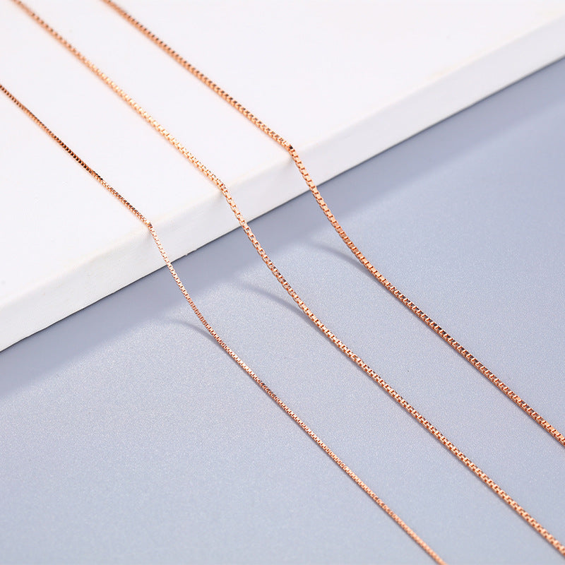 S925 Silver Necklace Box