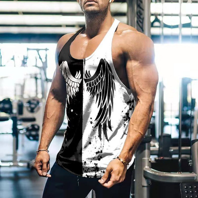 3D Digital Printing Men's Vest