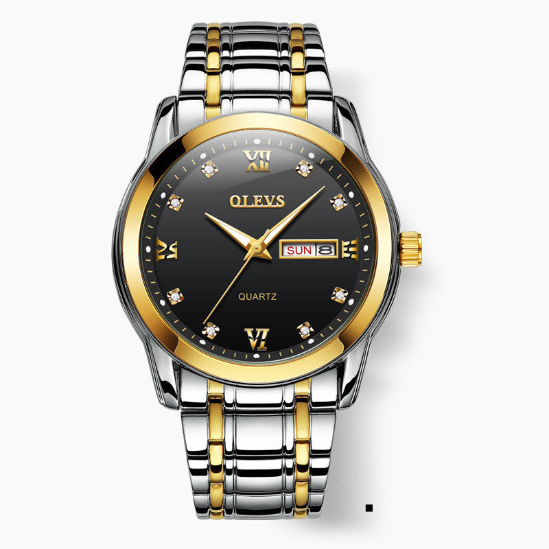 OLEVS Men’s Luminous Waterproof Quartz Watch