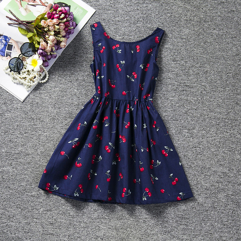 Autumn Lace Princess Dress Girls