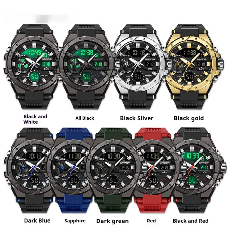 Trendy Men’s Multi-function Watch