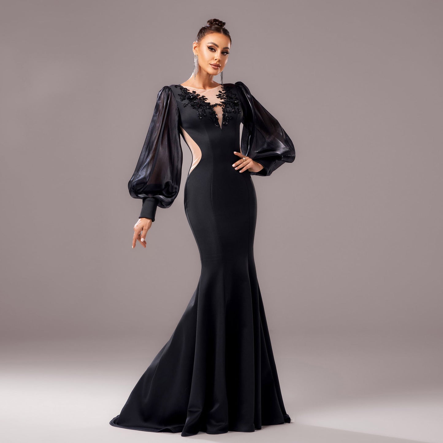 Elegant Fishtail Sheath Dress