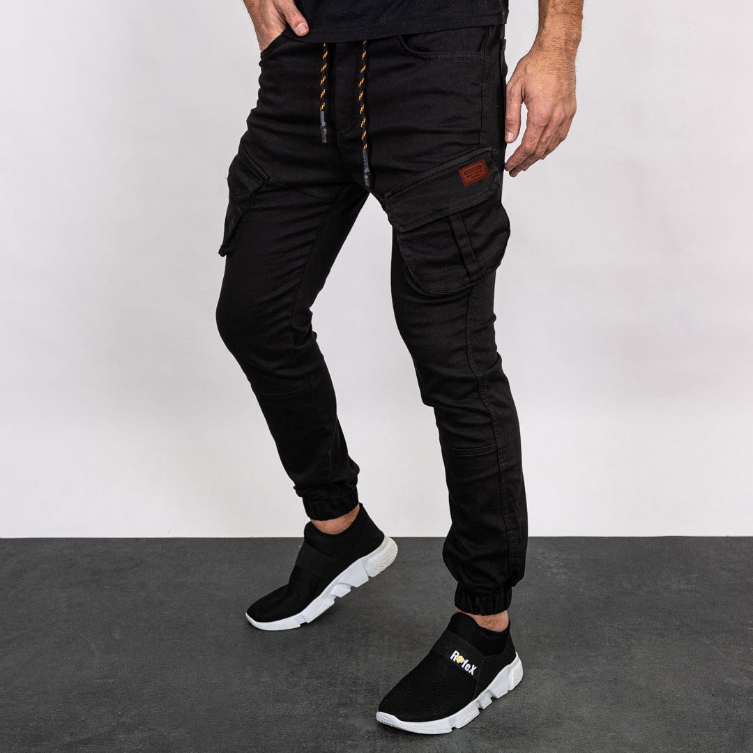 New Style Solid Color Men's Casual Trousers