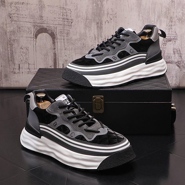 Men's Breathable Colorblock Sneakers