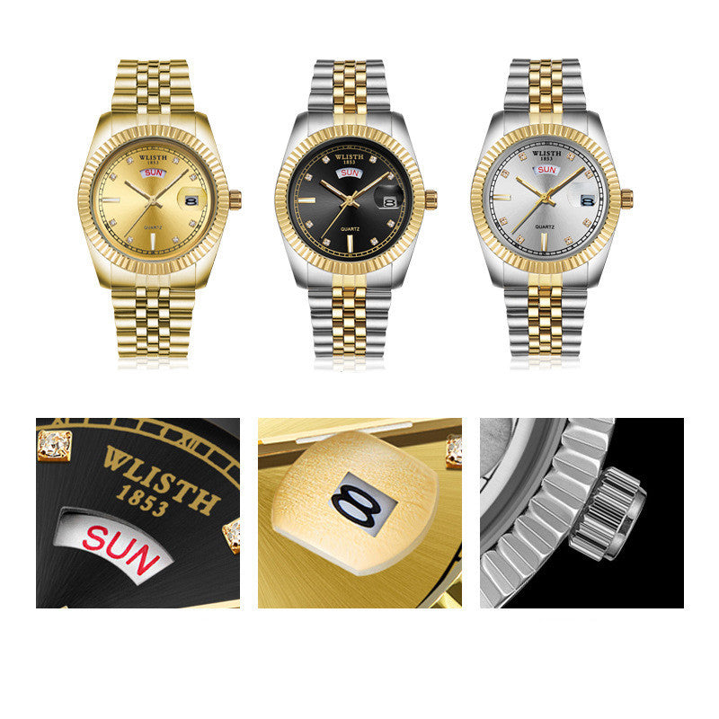 Men’s Steel Quartz Watch