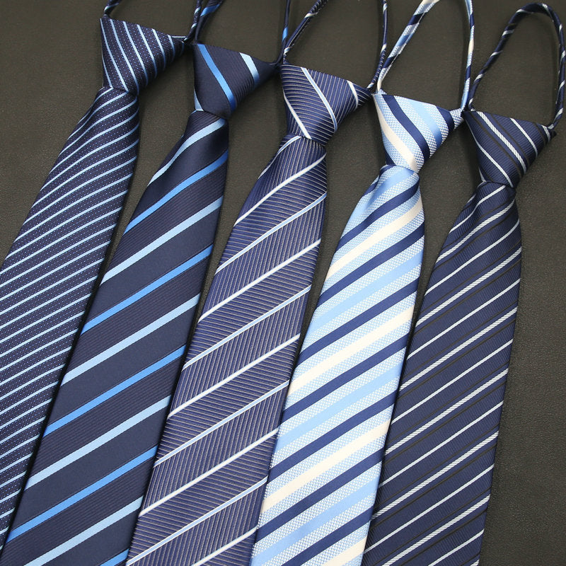 Men's Business Zipper Tie