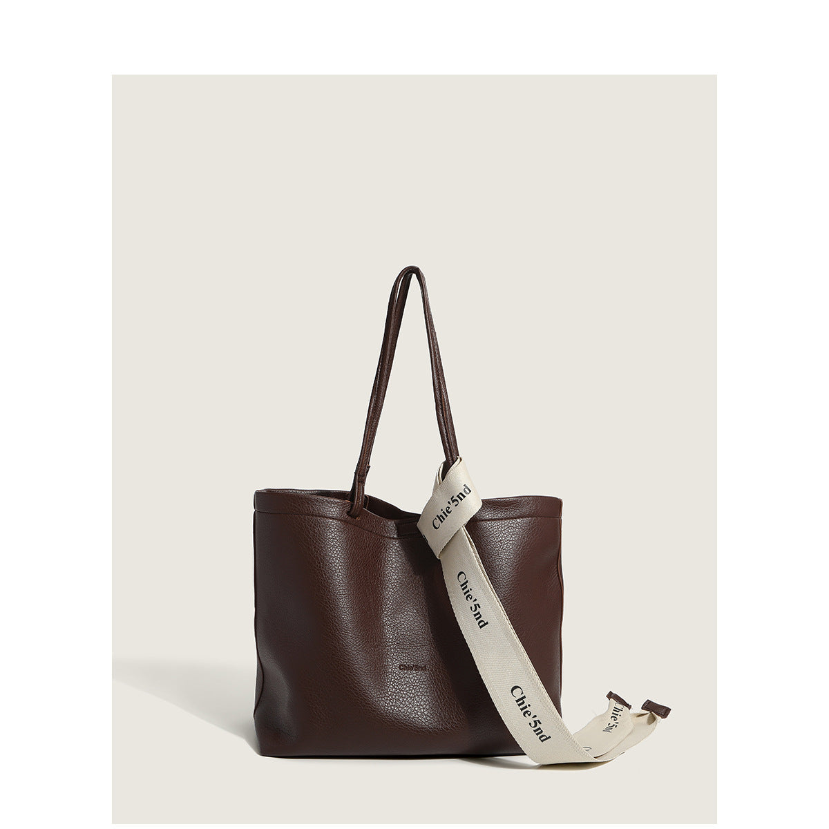 Fashion All-match Shoulder Bag Coffee