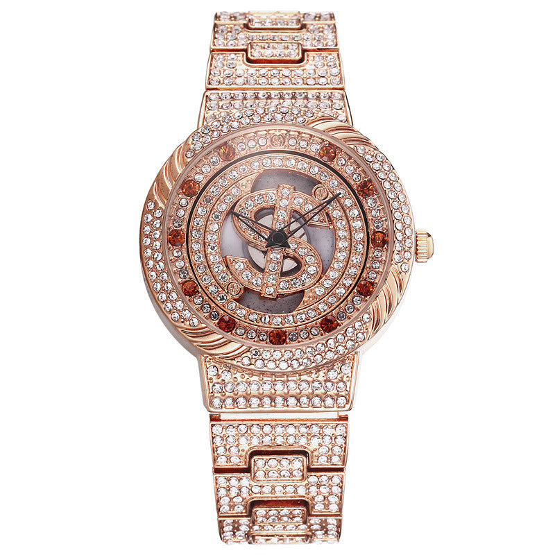 Colorful Rotating Waterproof Women's Watch