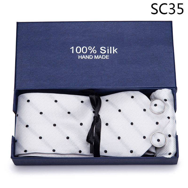 Men's Business Formal Tie Set
