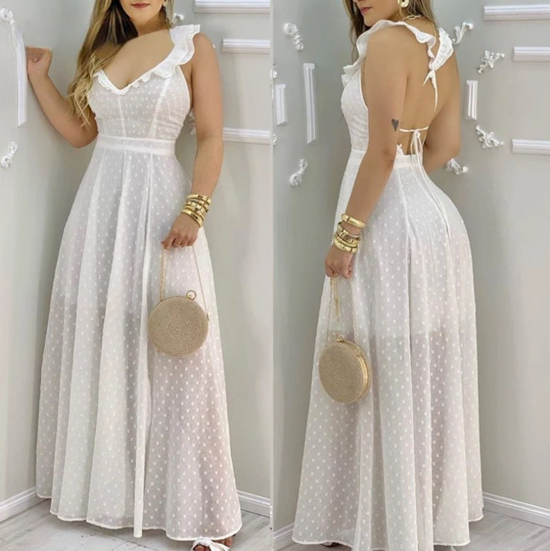 Flowing Solid Dress