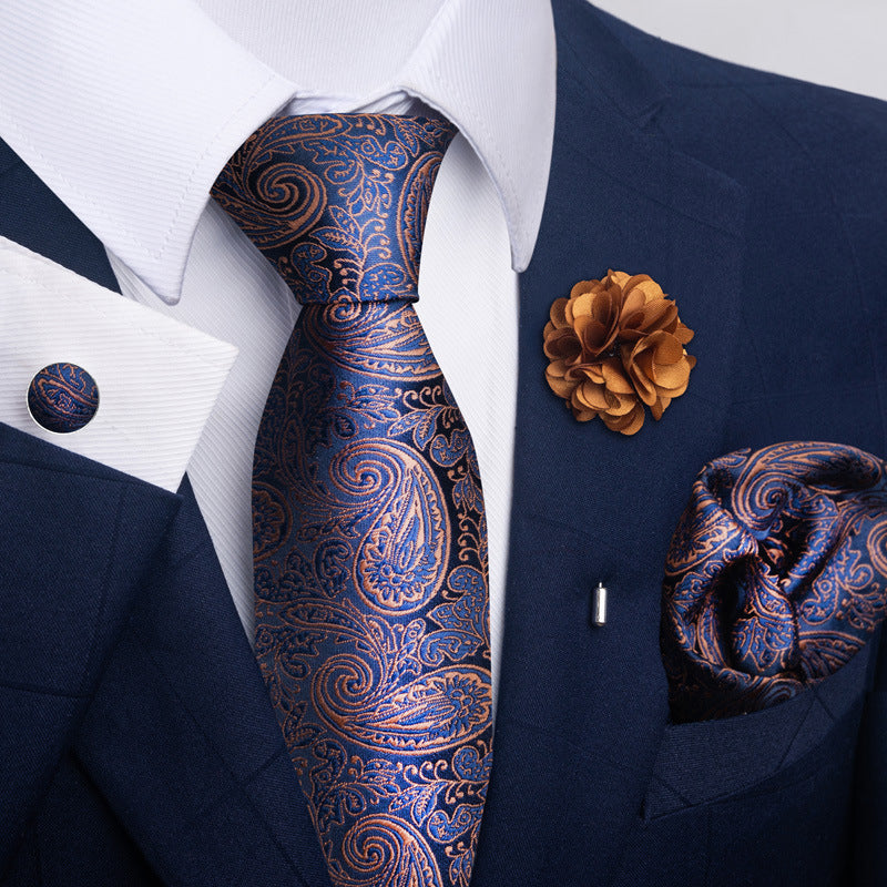 Men's Tie & Pocket Square Set