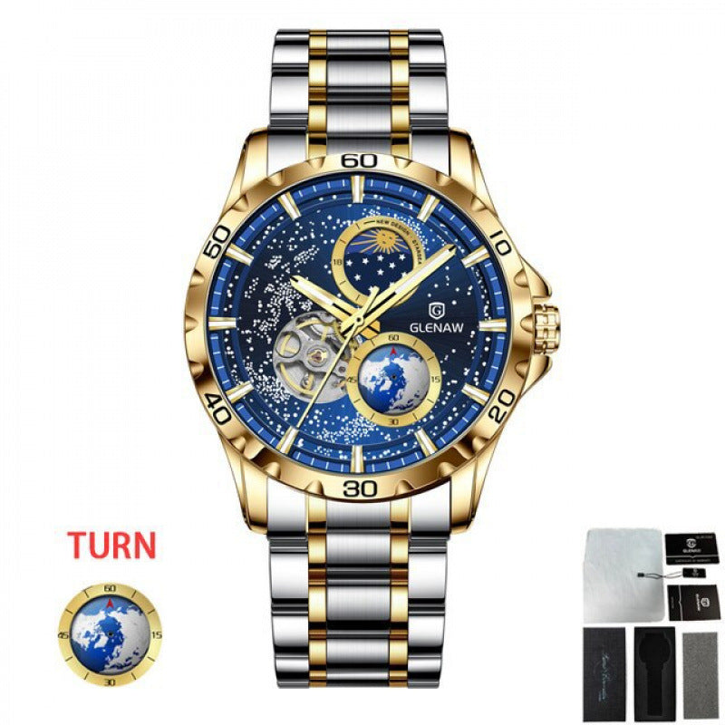 Men’s Stainless Steel Quartz Watch