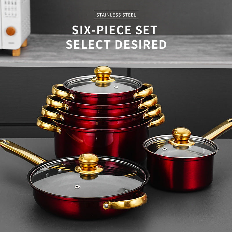 Royal Gold Cookware Set