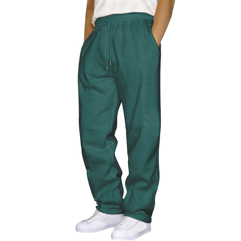 Unisex Fleece-Lined Thick Sweatpants