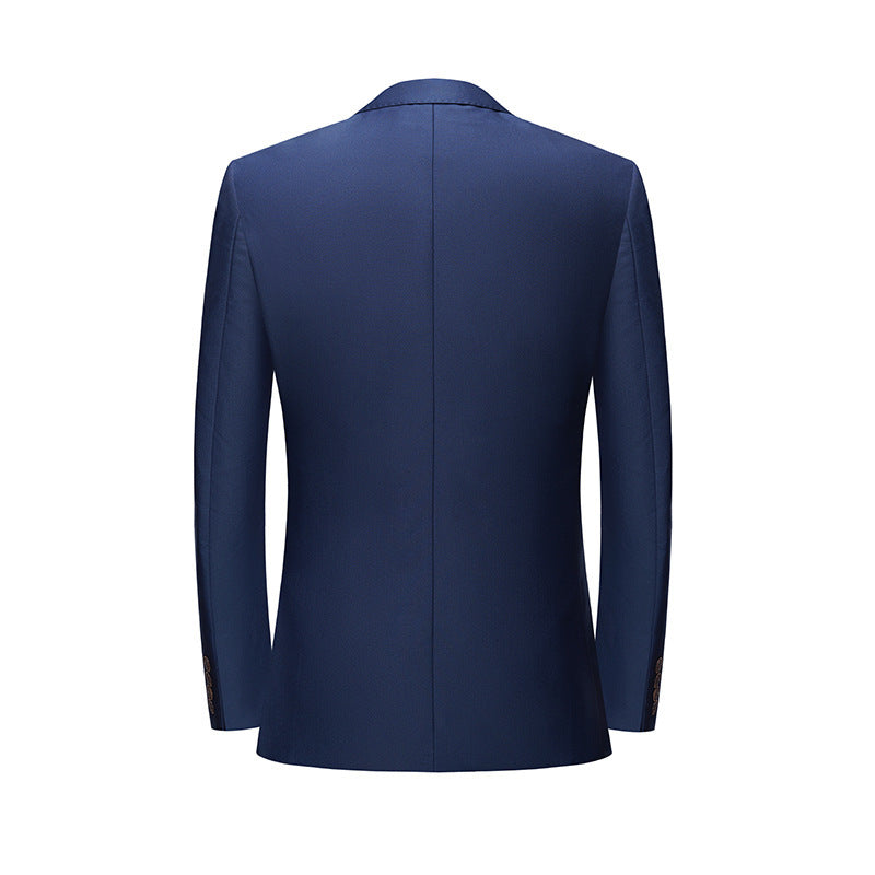 Elegant Slim Three-Piece Suit