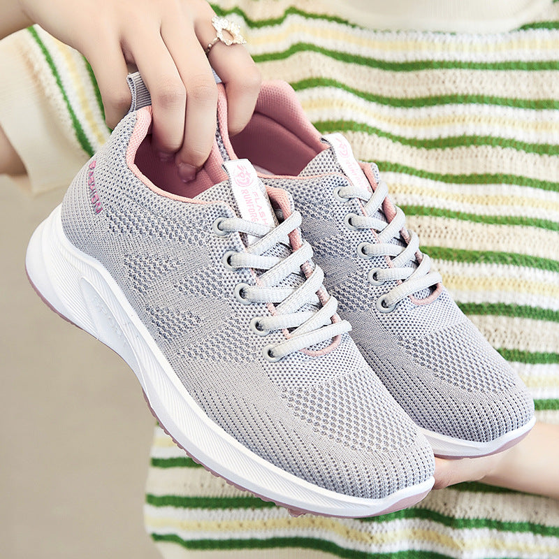 Breathable Mesh Running Shoes Women