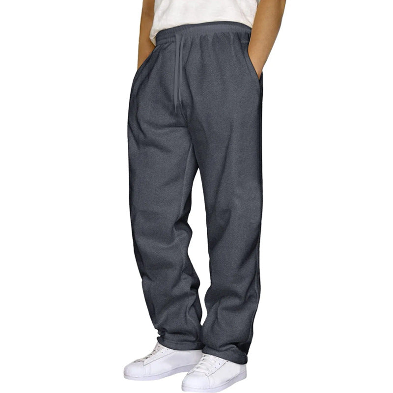 Unisex Fleece-Lined Thick Sweatpants