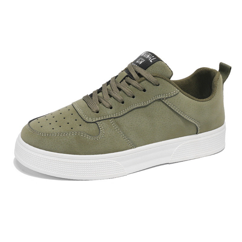 Plus Size Leather Board Shoes