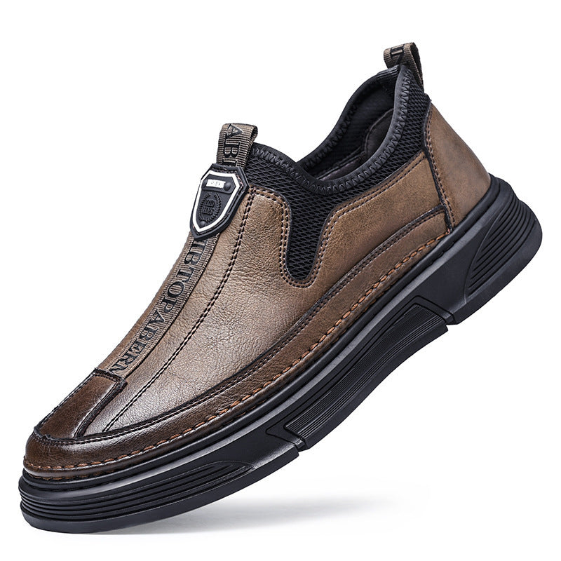 Solid Color Men’s Daily Travel Shoes